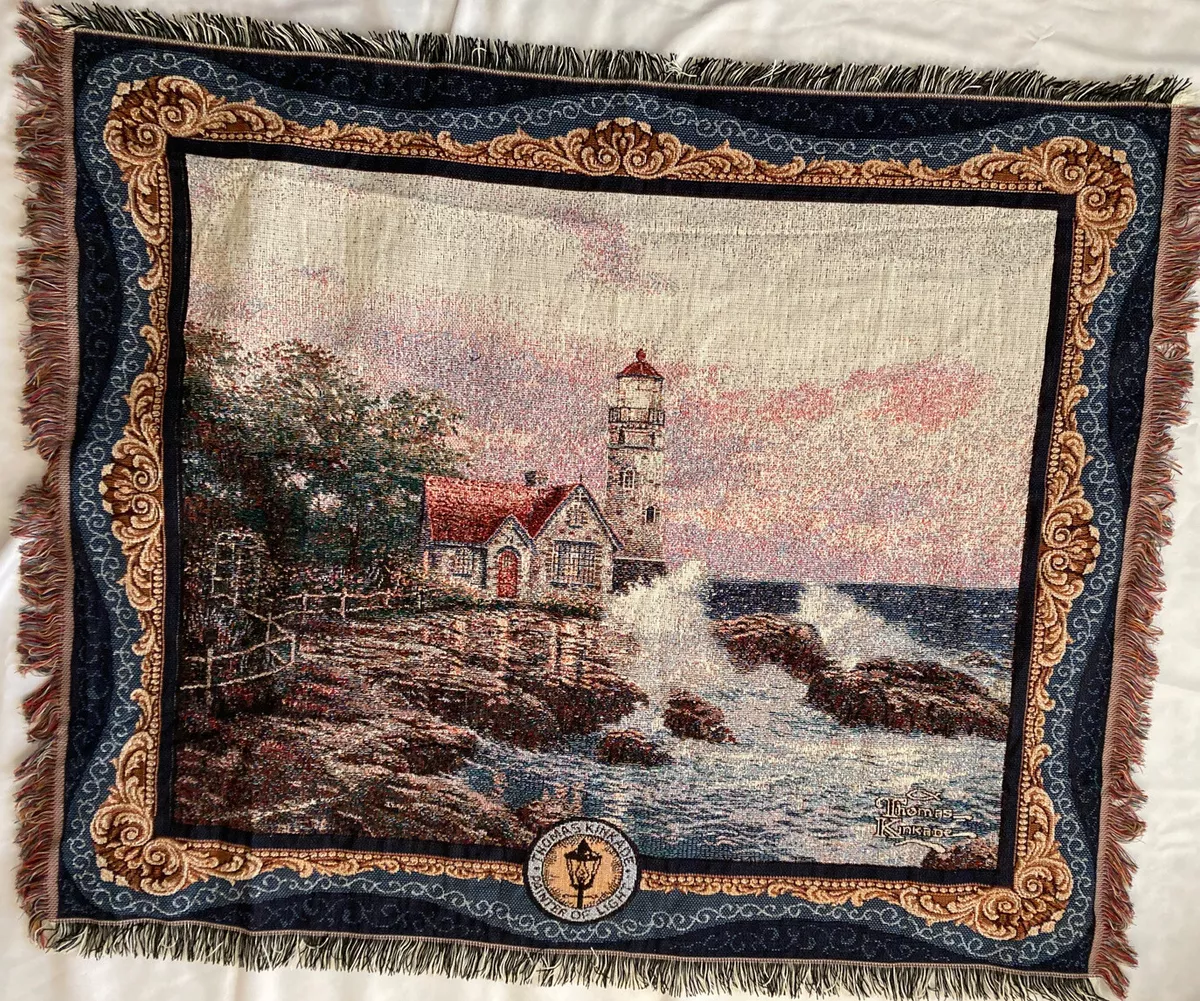 Thomas kinkade online tapestry throws