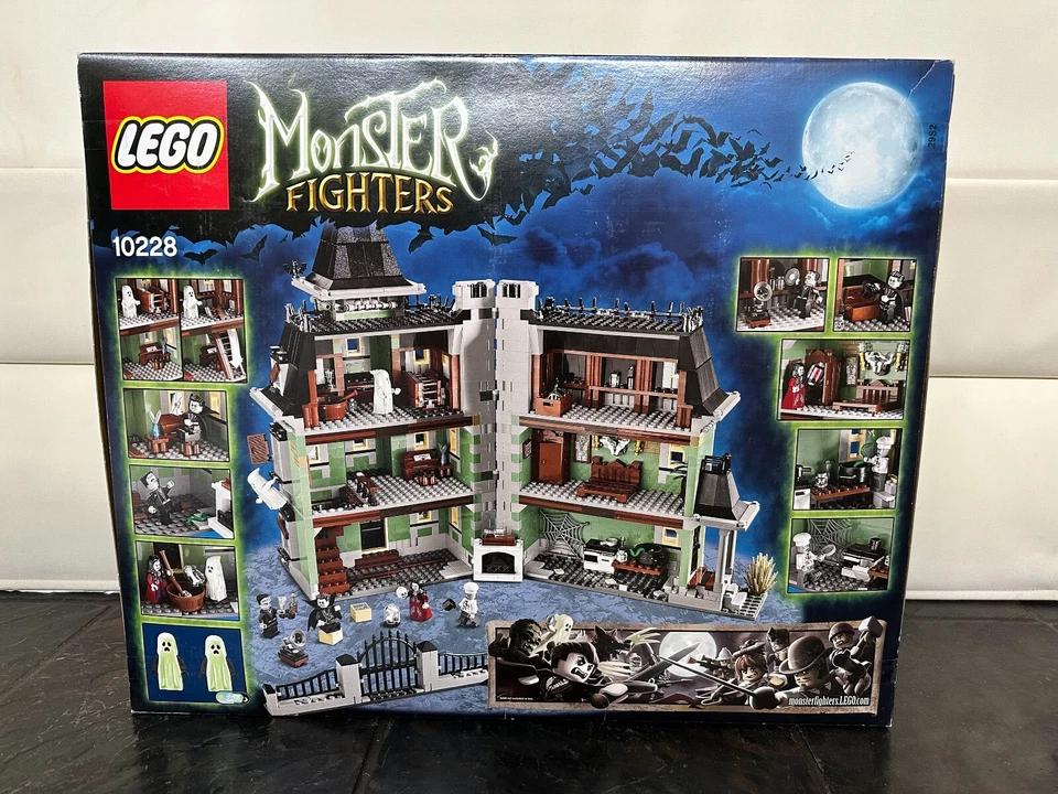LEGO Monster Fighters: Haunted House [10228] *RETIRED & RARE* NEW & SEALED - image 2 of 4