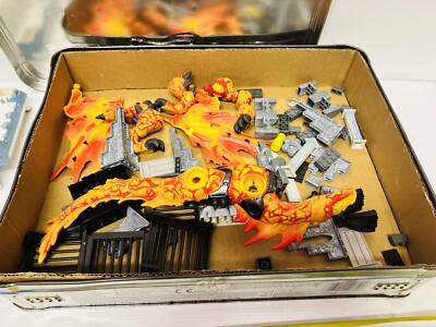 Mega Blocks 9664 Fire Ice Dragons Complete Set!!! | eBay