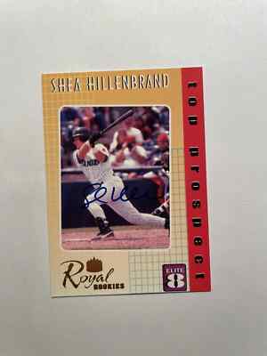 Shea Hillenbrand 2000 Royal Rookies Elite 8 Top Prospect Auto /2000 Red Sox