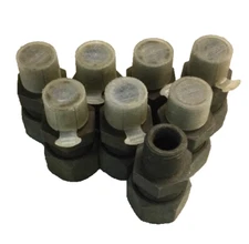 Parker 12-8 FBZ-S Male Connector 3/4" Tube X 1/2" MNPT Tube Fittings (Lot Of 2)