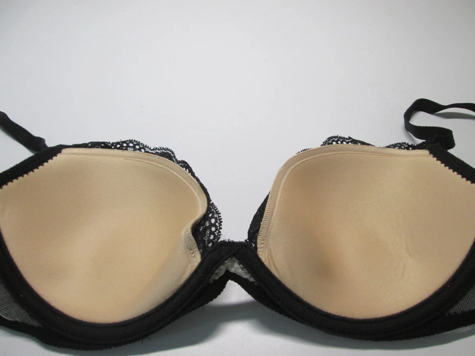 Sujetador Passionata Talla 32D Negro Con Aros Forrado Balconette Correa Ajustable Encaje Foto 2 de 4