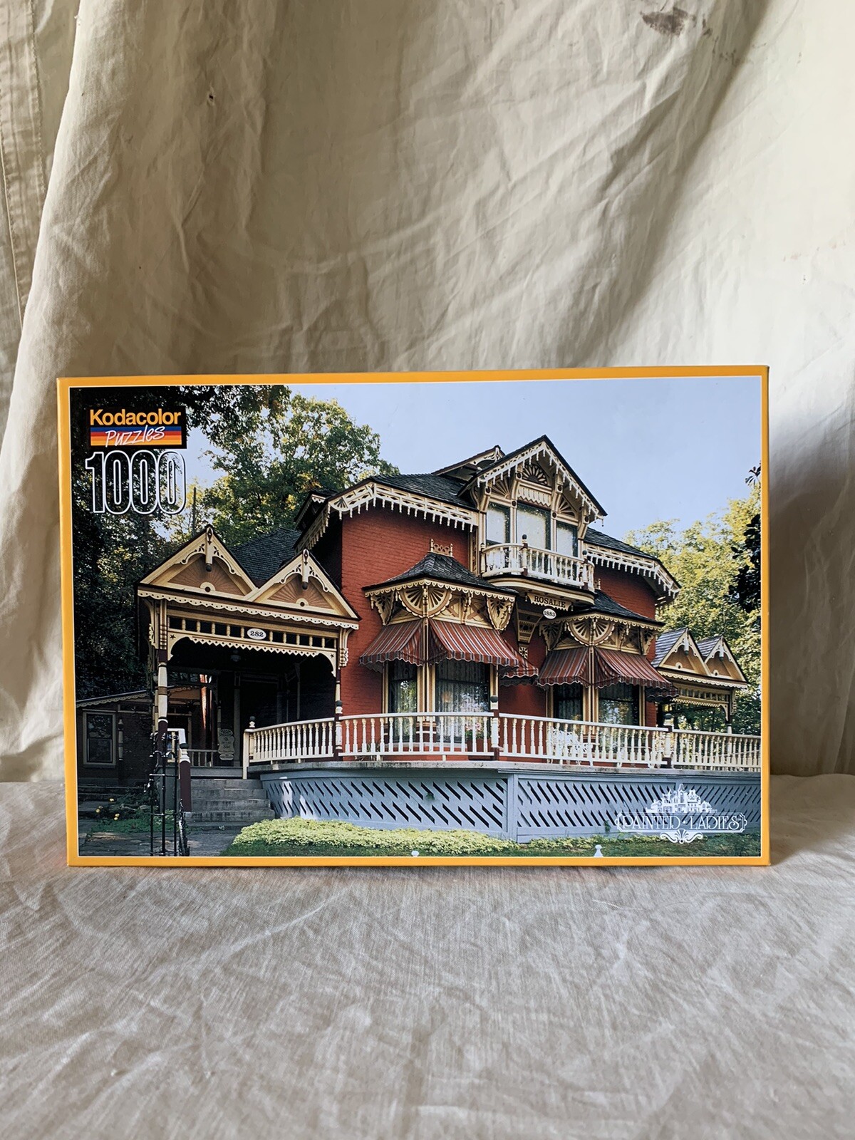 Kodak Kodacolor Painted Ladies 1000 piece PuzzleRosalie HouseEureka