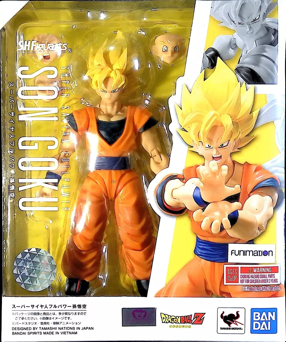 SHFiguarts SON GOKU Super Saiyan Full Power Bandai DragonBall z Tamashi  Nation