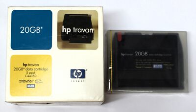 hp travan | TR-5 drive | 20GB data cartridge | C4435 | 5er Pack +1 gratis | Neu