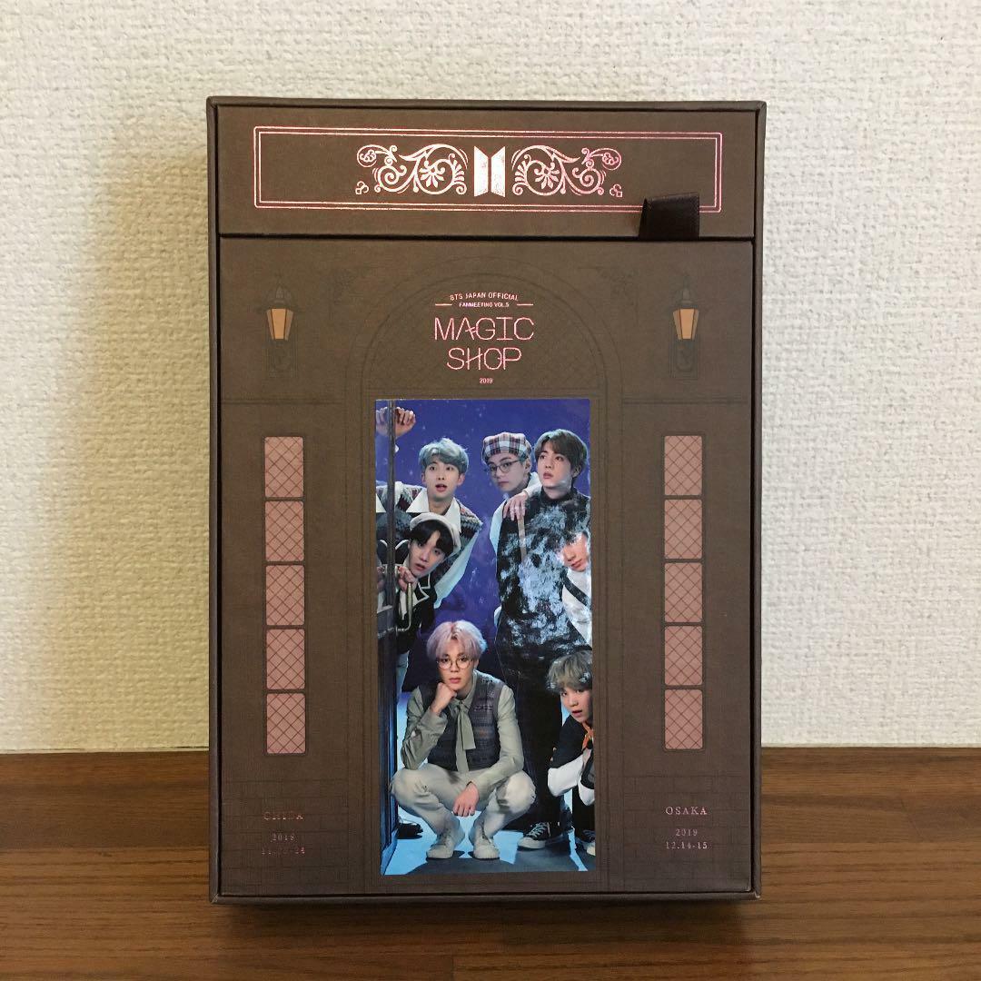 BTS magic shop DVD BOX JAPAN OFFICIAL FANMEETING VOL.5 Japan Limited Rare