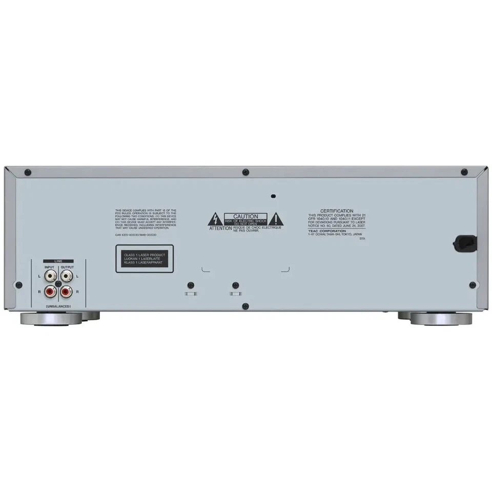 TEAC AD-850-SE Cassette Deck Reproductor de CD Memoria USB Grabación y Reproducción 100W Foto 3 de 3