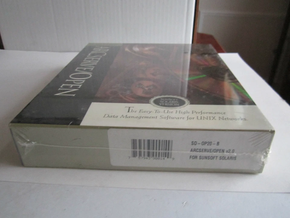 CHEYENNE ARCSERVE OPEN V2.0 FOR SUNSOFT SOLARIS - SO-OP20-B - BRAND NEW - SEALED - Image 2 of 3