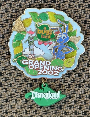 Disney Disneyland DLR Magical Milestones 2002 A Bugs Land Grand Opening Flik Pin