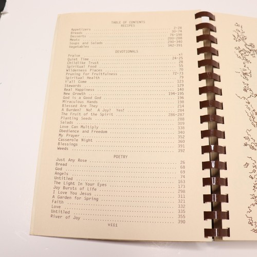 Vtg 1979 Oral Roberts University Family Cookbook Recipes Scriptures Devotionals - Picture 7 of 9