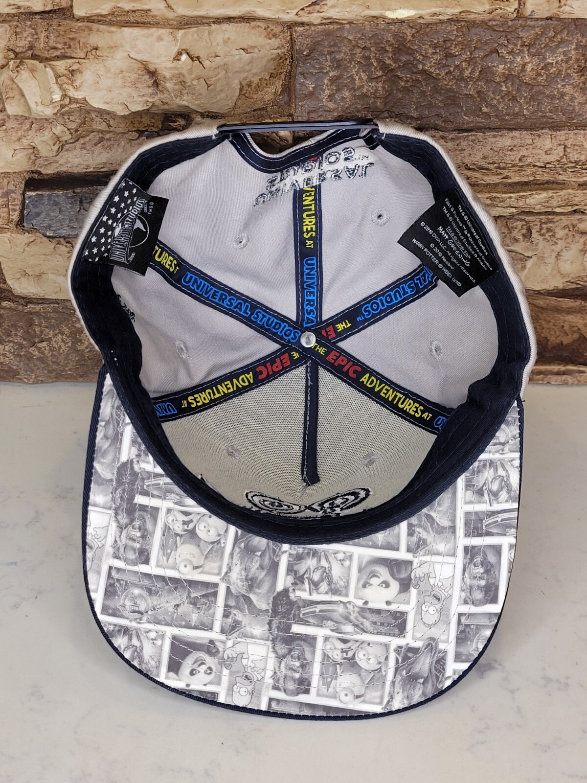 Universal Studios Gray Snapback Hat - image 5