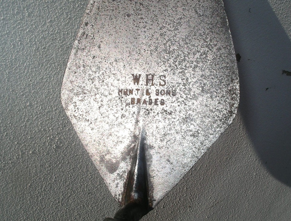Vintage 11" WHS BRADES BRICK TROWEL Bricklayers Tool eBay