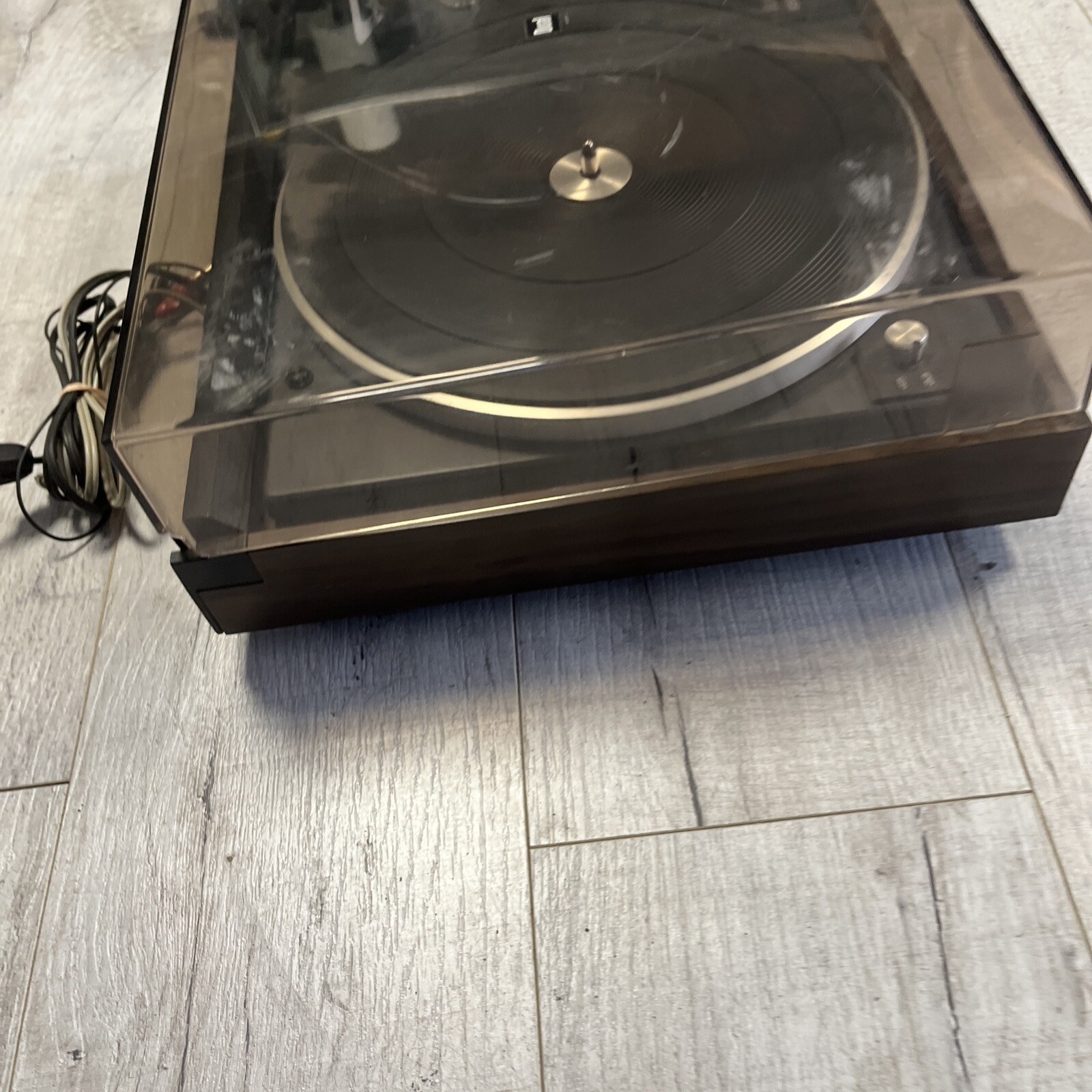 Dual 502 BeltDrive Turntable W/Original Box And Instructions. WORKS