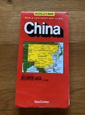 China (GeoCenter World Maps)- Sheet map, folded 1998 VGC