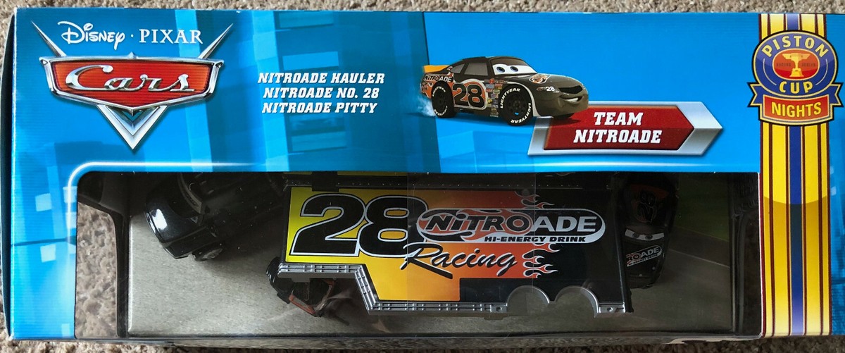 カーズ　Disney Pixar Cars Team Nitroade Disney Pixar Cars Supercharged Nitroade 155 Diecast Car