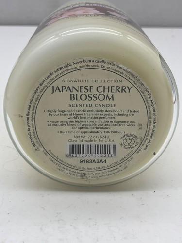Bath & Body Works Cherry Blossom & Sensual Amber Scented Candles - Picture 7 of 9