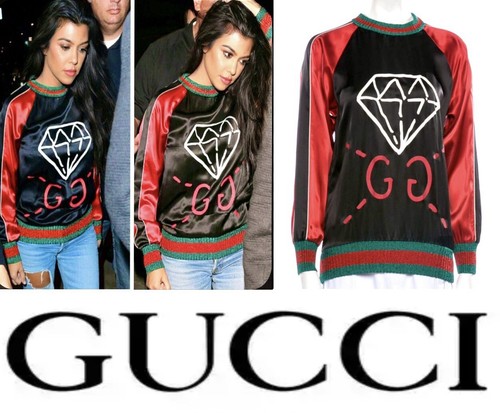 Sudadera Gucci 2016 2017 Red Ghost Logo 40 42 2 4 6 Top Suéter Camisa XS S M - Imagen 12 de 20