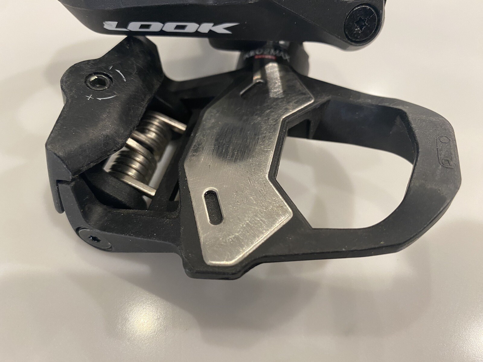 Pedales de ciclismo LOOK KeO 2 Max negro carbono sin clip SIN TACOS EXCELENTE USADO