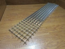 Commercial Ceiling Light Fixture Fluorescent Parabolic Louver 48-in Silver