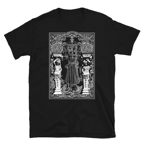 Rebis Alchemie Freimaurer Great Work Ancient Hermaphidite T-Shirt - Bild 1 von 4