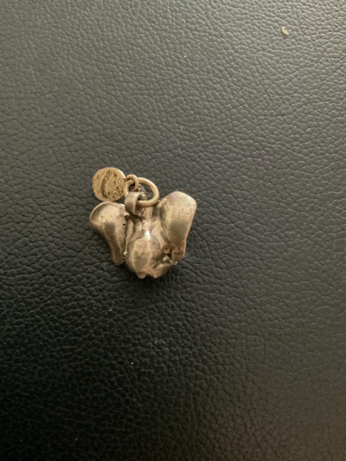 VINTAGE “DUMBO” 3D SOLID STERLING SILVER DISNEY C… - image 2