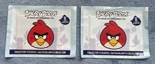 ANGRY BIRDS Lot of 2 Brand New Sealed Sticker Packs gift idea