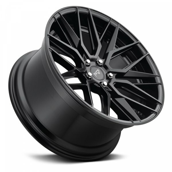 19 MATTE BLACK NICHE GAMMA WHEELS RIMS M190198565 FITS HONDA