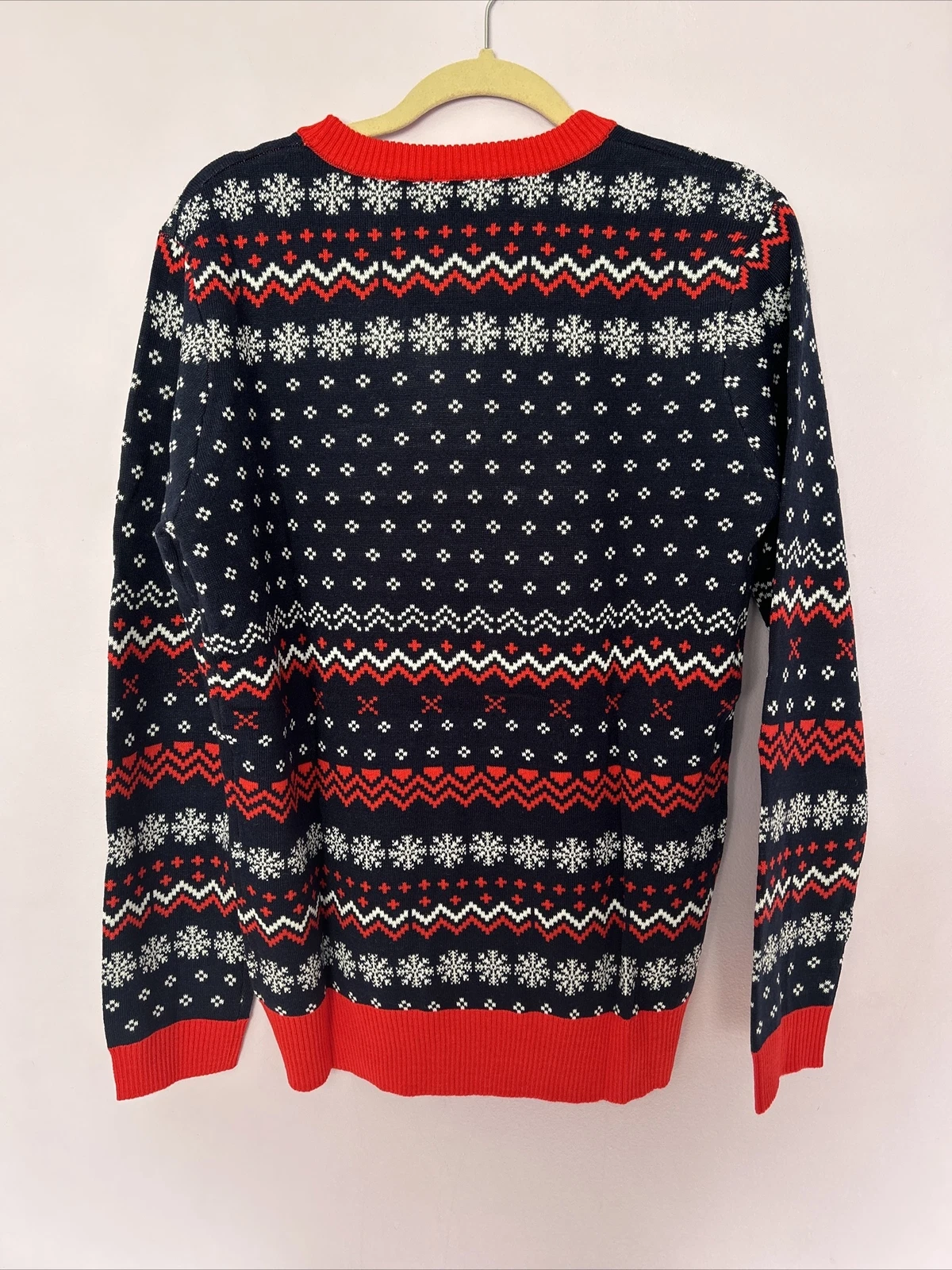 Marvel Captain America Ugly Christmas Sweater Mens Size 2X Navy New