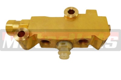 Valve Proportionnée En Laiton Pour Frein Avant/arrière - Kit Avec Support - Compatible PV2 - Neuf
