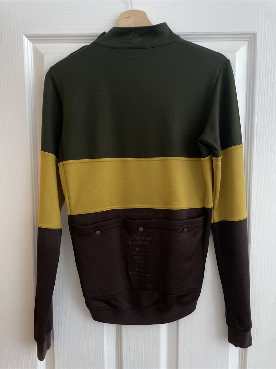 Rapha SPECIAL EDITION LOMBARDIA Jersey Forest Green/Brown