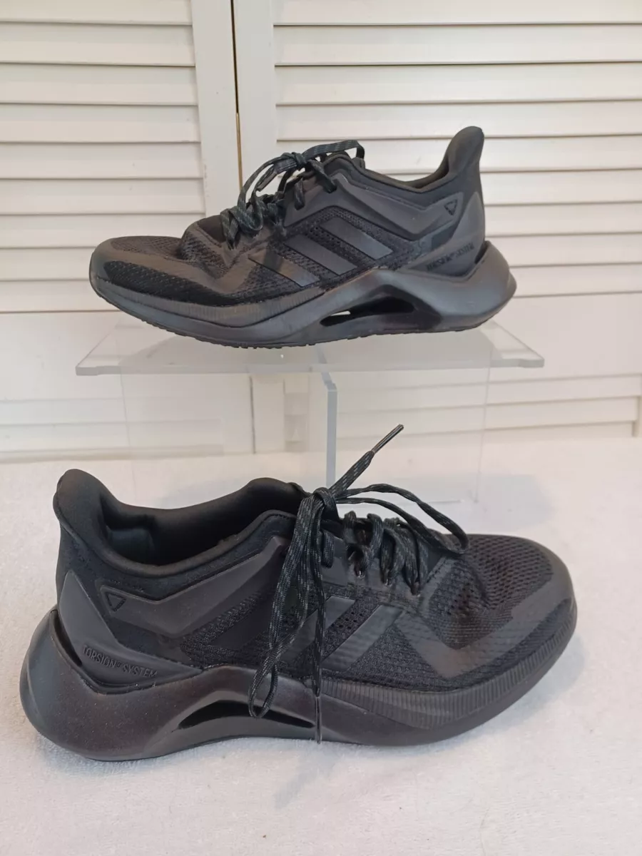 Adidas Alpha TORSION System 2.0 Triple Black Running Shoes Men s
