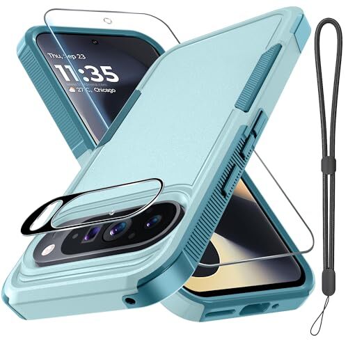 Hülle für Google Pixel 9/9 Pro, Full Body Heavy für Pixel 9/9 Pro Mintgrün - Bild 2 von 7