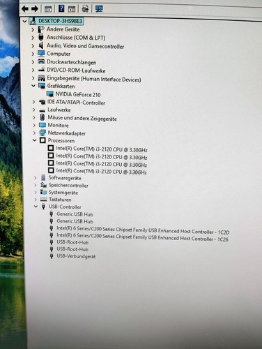 PC - Dell Optiplex 390 – Intel I3 2(4)x3,30GHz - 8GB RAM – NVIDIA GeForce 210 - Bild 7 von 8