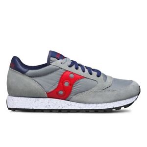 saucony jazz grigio rosso