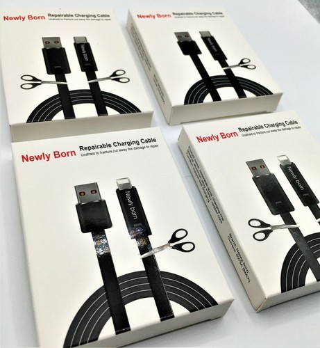 Iphone Charge Renewable Cord Fast Charger Type-C cable Samsung Android LG - Picture 4 of 13