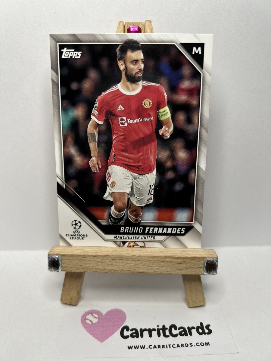 BRUNO FERNANDES 2022 Topps Champions League #78 Manchester United