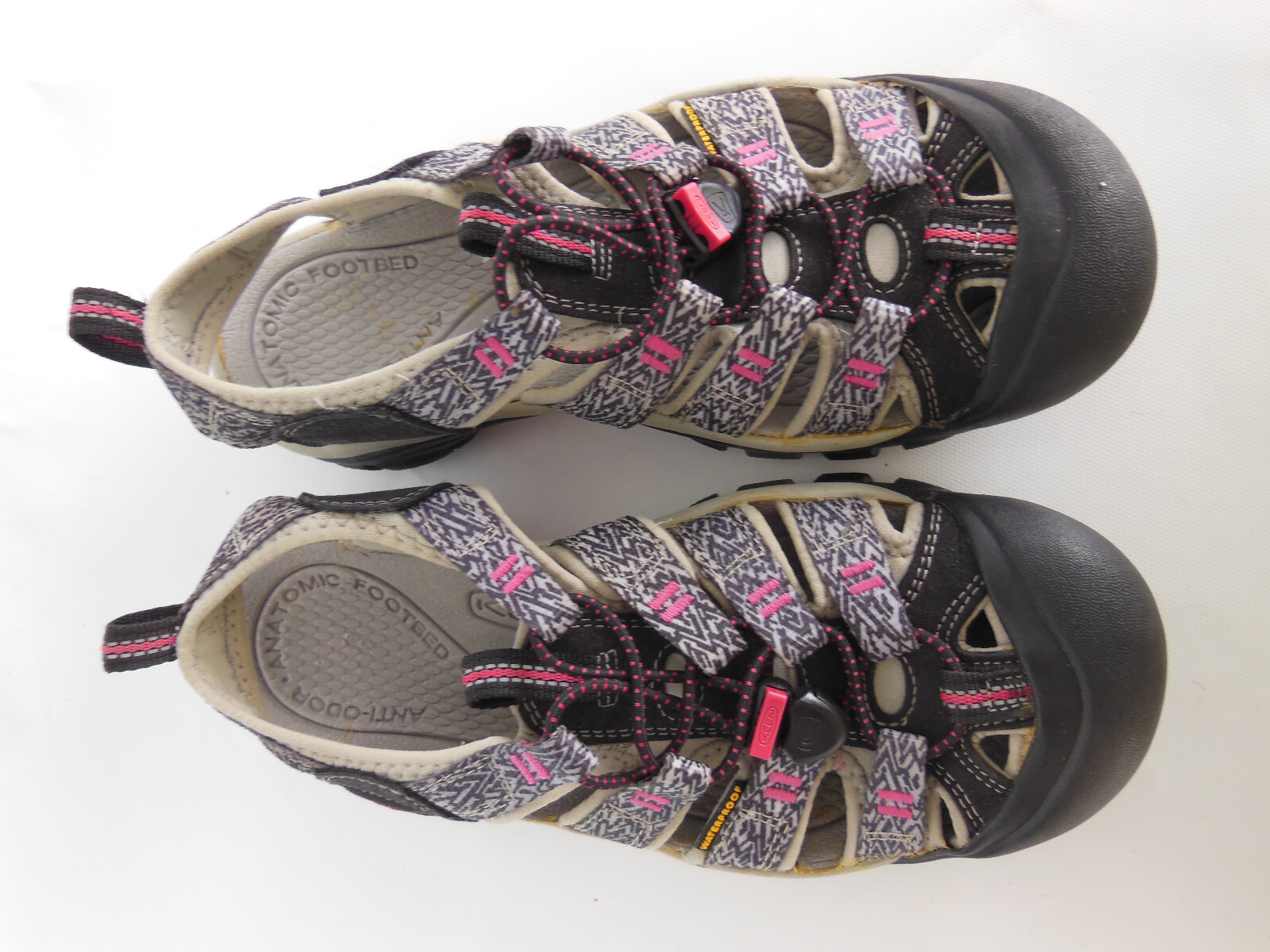 Sandalo sportivo Keen donna tg 7 Newport H2 impermeabile escursionismo rosa e nero