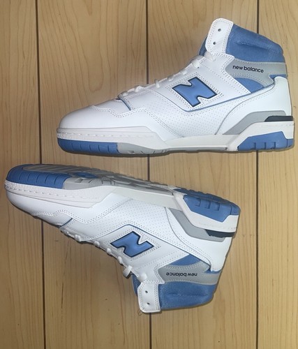 Size 12 - New Balance 650R White Heritage Blue Men BB650RCK High Tops - Picture 5 of 20