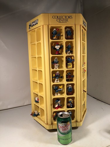 Vintage Smurf Collectors Center Spinning Store Display With 72 Figures - Picture 18 of 18