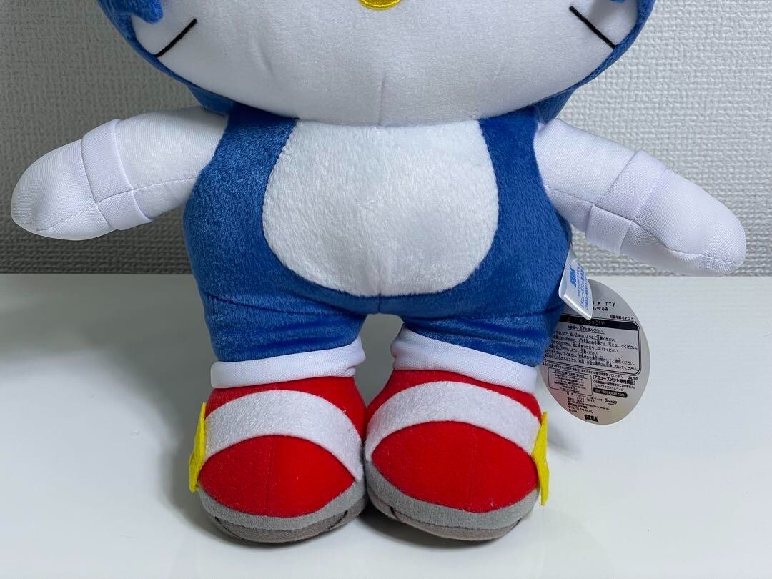SONIC THE HEDGEHOG x HELLO KITTY Special Plush Doll SEGA