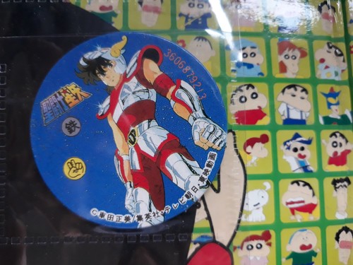 6 saint seiya caballeros del zodiaco TAZO MENKO CAP SHOOTER - Bild 3 von 6