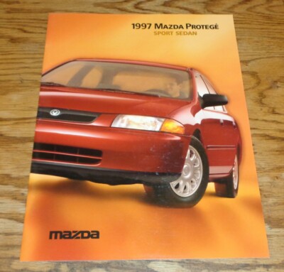 Original 1997 Mazda Protege Sport Sedan Deluxe Sales Brochure 97