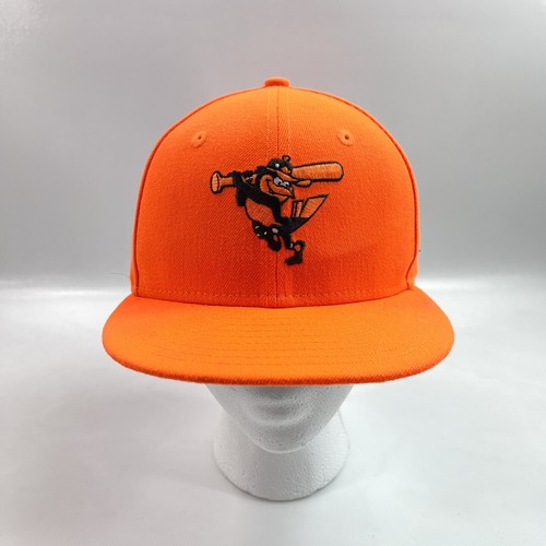 MLB Baltimore Orioles New Era 59 Fifty Performance Baseball Hat Cap Size 6 5/8 - Picture 10 of 20