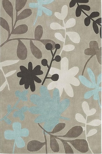 Handmade 8x10 Modern Rug - Bold Abstract Design - Neutral Tones - Living Room - Picture 3 of 5