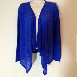 navy blue lightweight cardigan