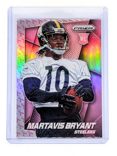 2014 Panini Prizm Pink Prizm #239 Martavis Bryant Cancer Awareness SP RC