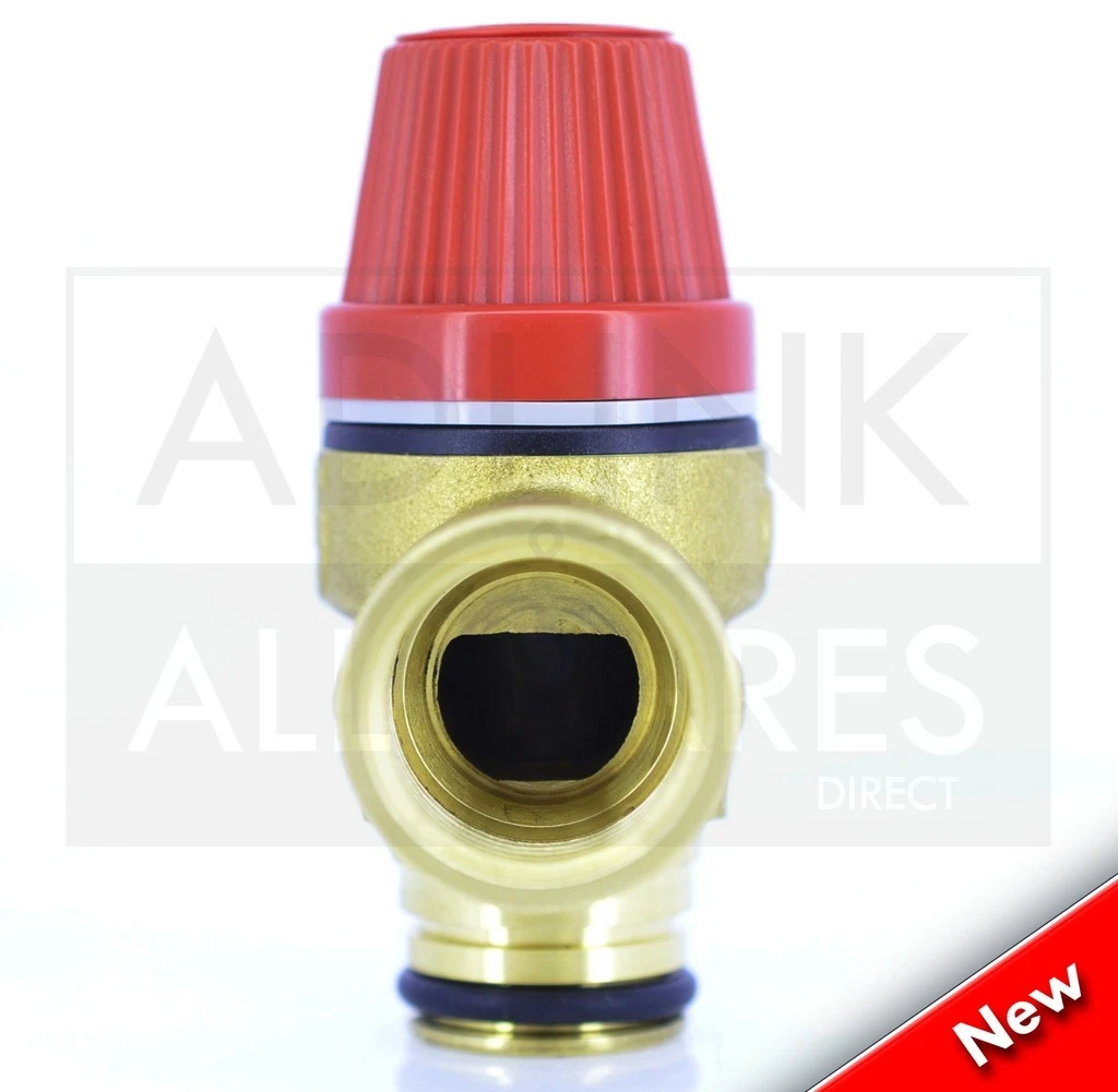 Albion Stainless Unvented Cylinder 6 BAR PRESSURE RELIEF VALVE (PUSH FIT)  SU005 | eBay
