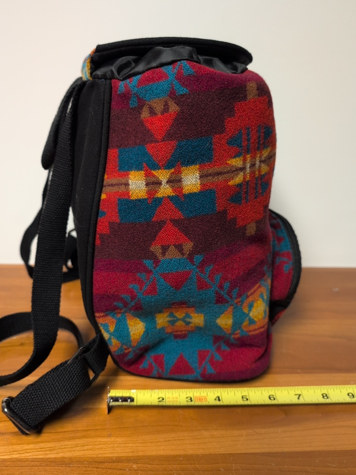 Vintage Pendleton Wool Mini Backpack Southwest Az… - image 5
