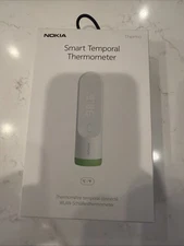 Nokia - Temporal Thermo Smart Non-Contact Thermometer - White