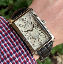 Cuervo Y Sobrinos Calendariografo "Prominente" Rif. Orologio A1012 Automatico Acciaio